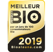 Label Meilleur produit bio 2019