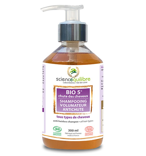 BIO 5 Shampooing volumateur antichute - Volumateur et antichute