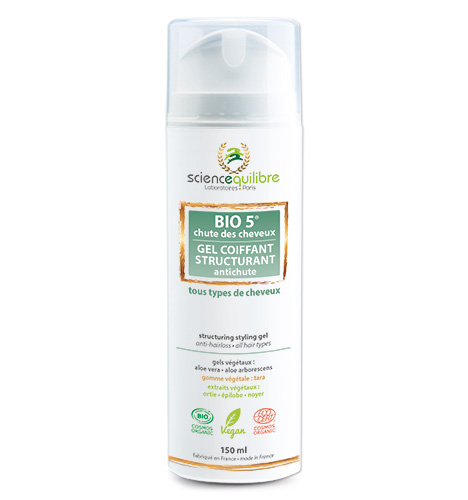 BIO 5 Gel coiffant antichute - Structurant et antichute