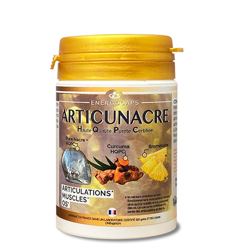 EnergoCAPS Articunacre - Calcium, curcuma et bormélaïne