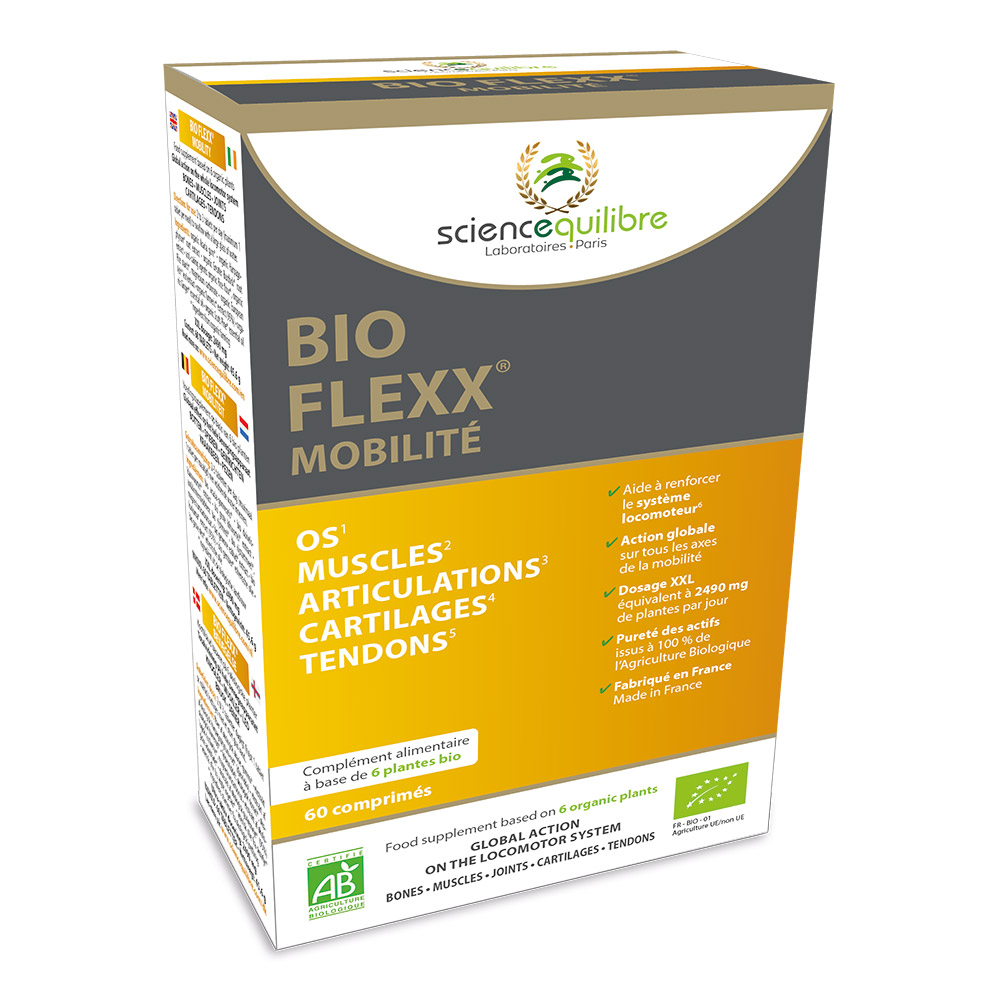 Compléments alimentaires BIO FLEXX + NATURAL PURE NACRE