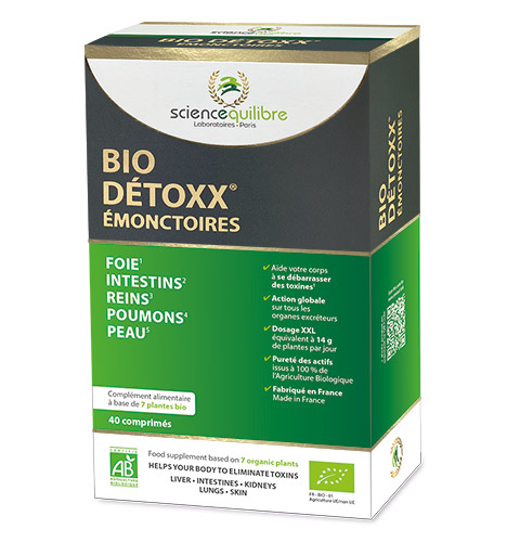 BIO DÉTOXX émonctoires - Libérez votre corps des toxines